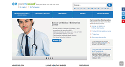 Desktop Screenshot of paramisalud.com